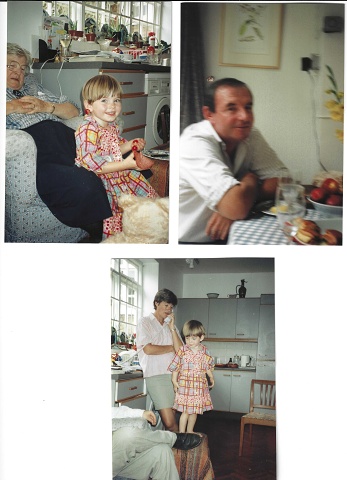 3 Photos Elly, Larry, Katherine In UK