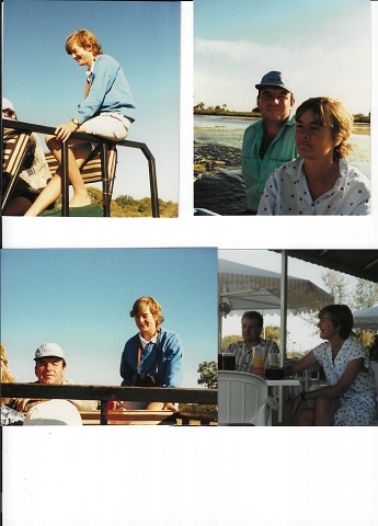 Elly & Larry X 4 Botswana Apr 1987